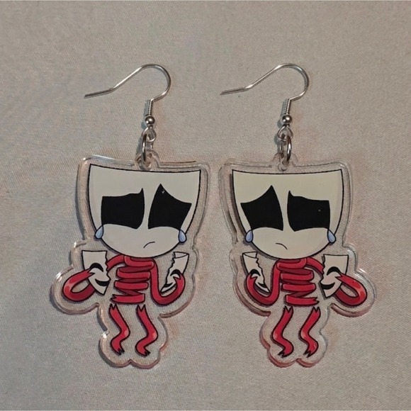 Handmade Jewelry - Gangle Earrings! TADC The Amazing Digital Circus Handmade Hypoallergenic